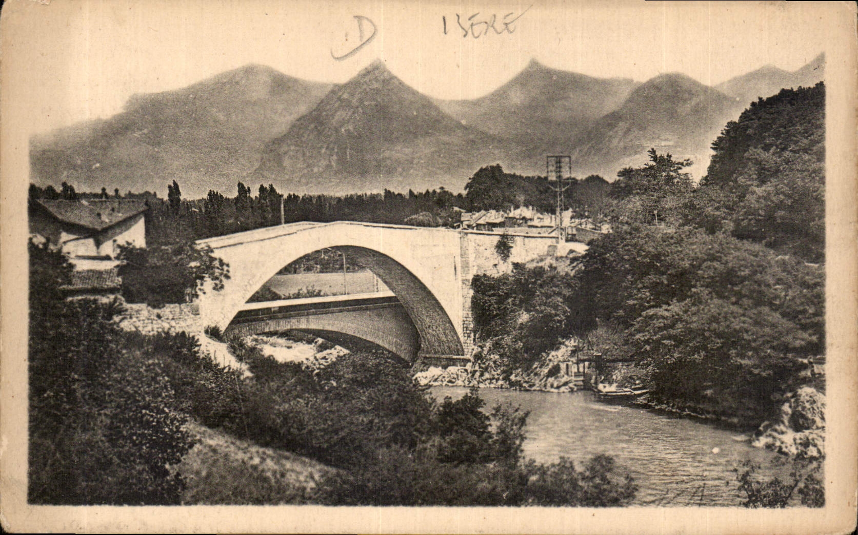 CPA Dauphine le Vercors pont de Claix 
