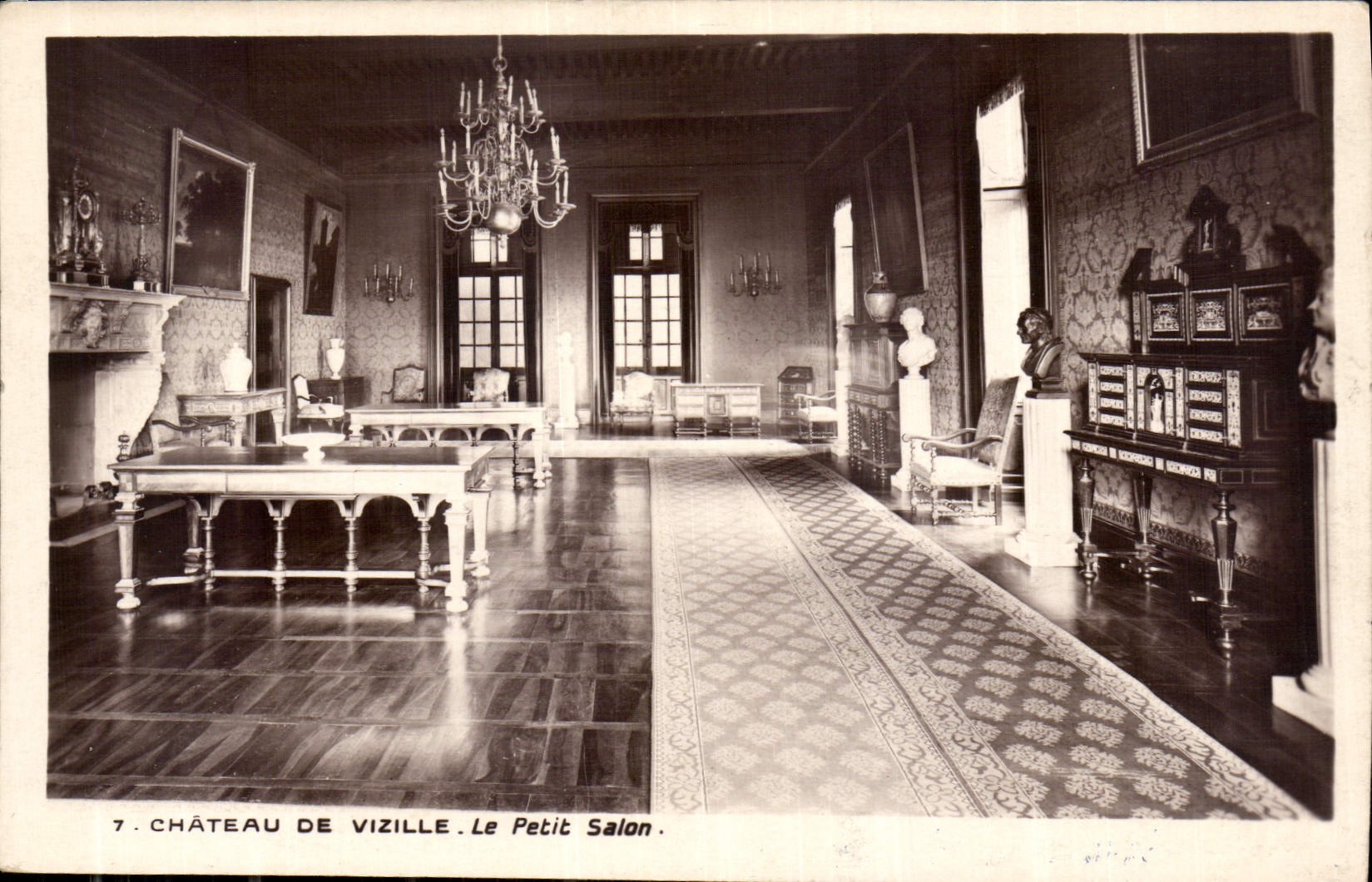 CPA Chateau de Vizille le Petit Salon 