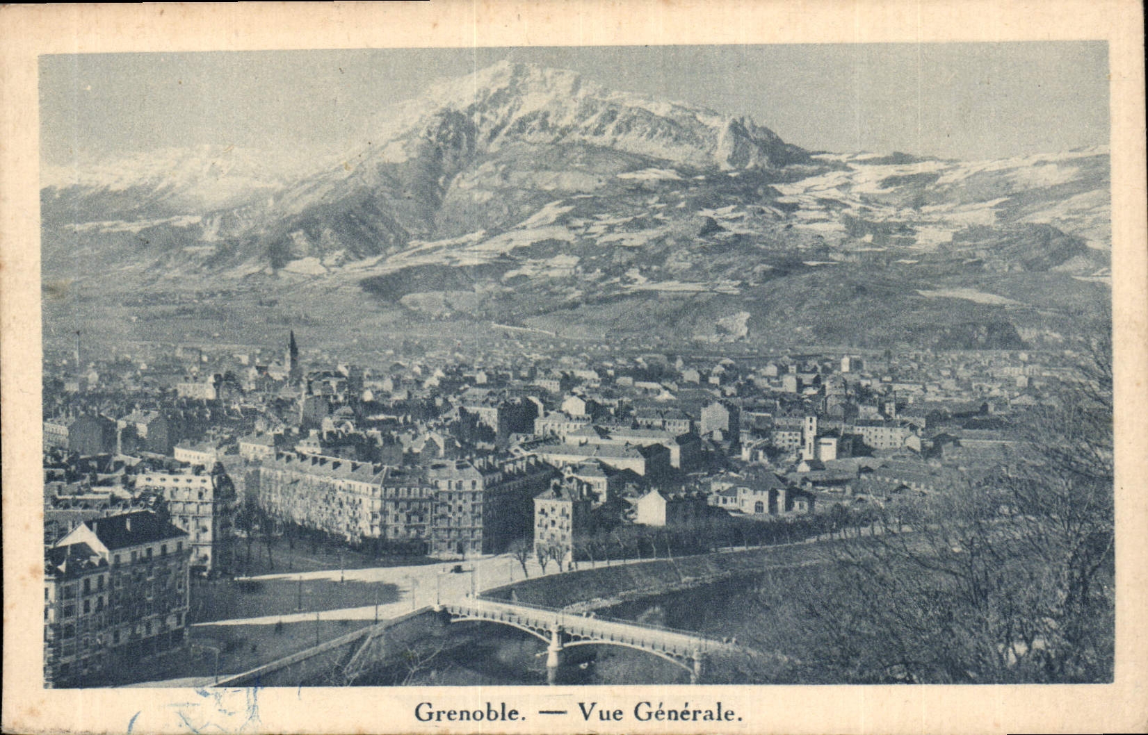 CPA Grenoble vue generale 