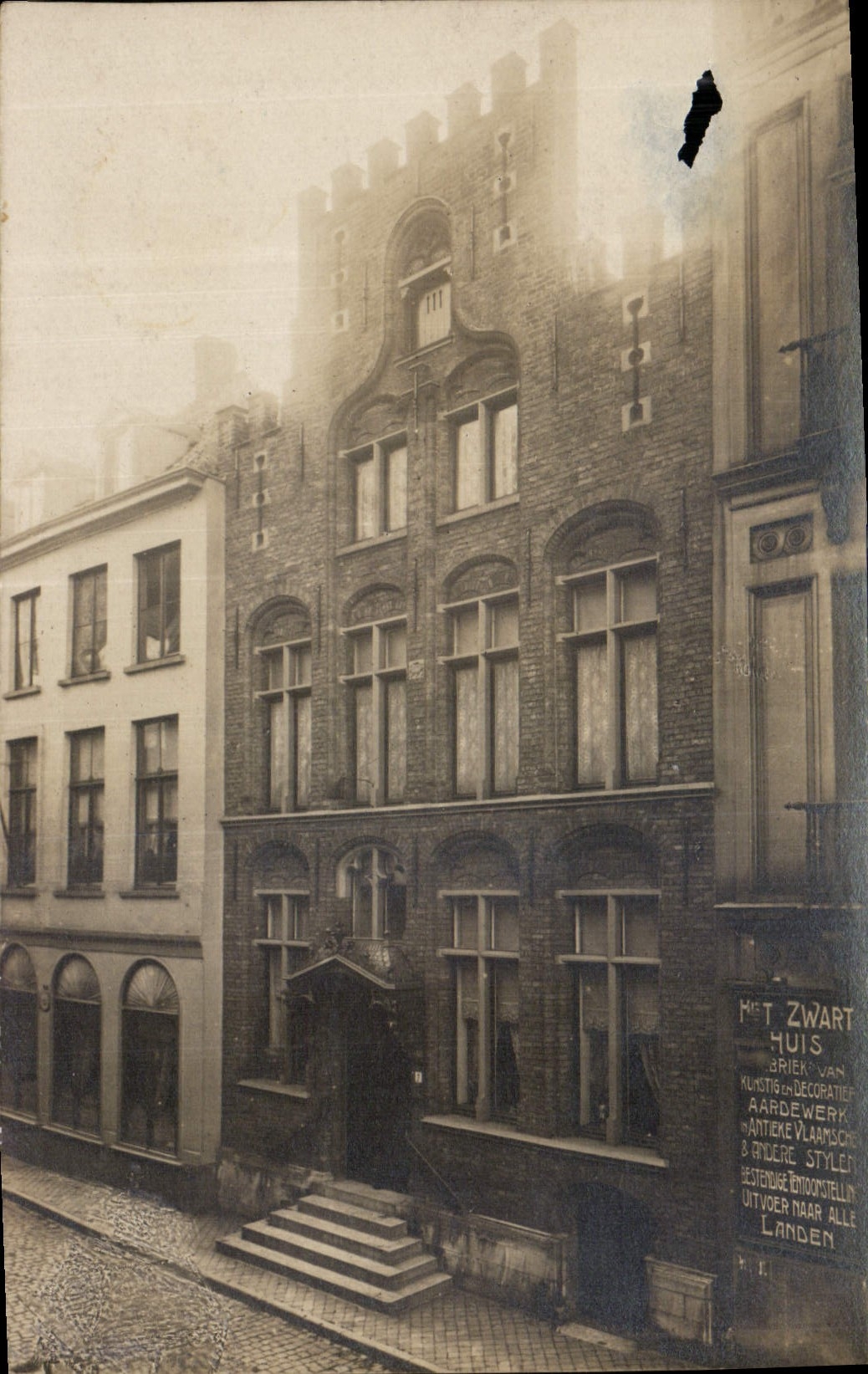 CARTE PHOTO Maison Paus Bas