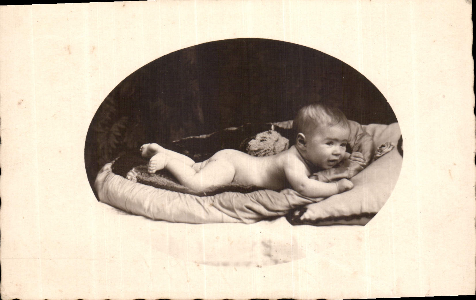 CARTE PHOTO Enfant Bebe