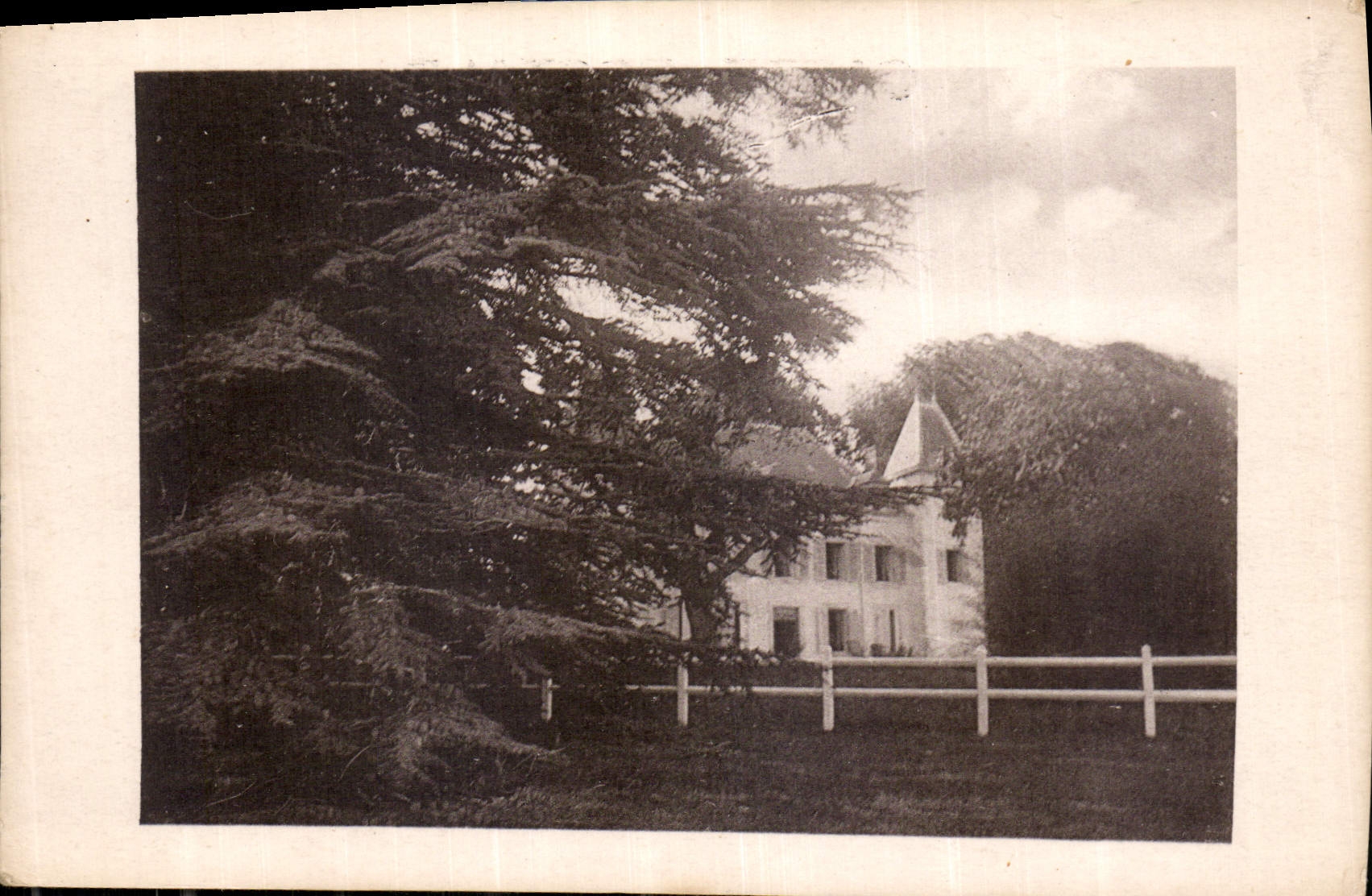 CARTE PHOTO Château