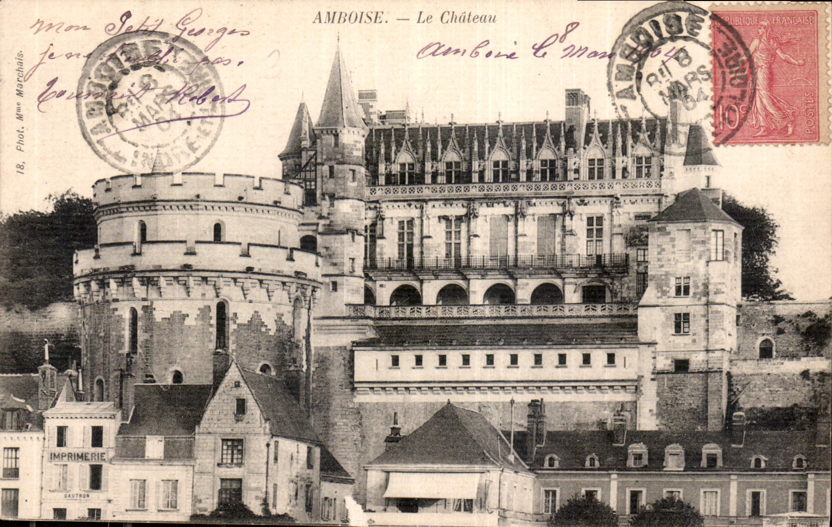 CPA Amboise Le Chateau 