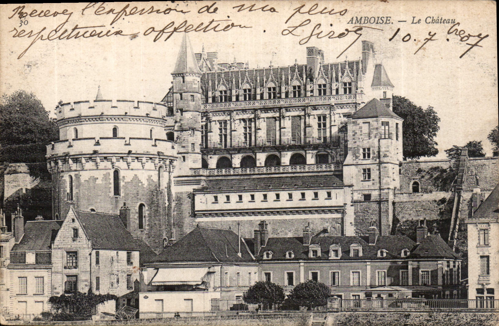 CPA Amboise Le Chateau 