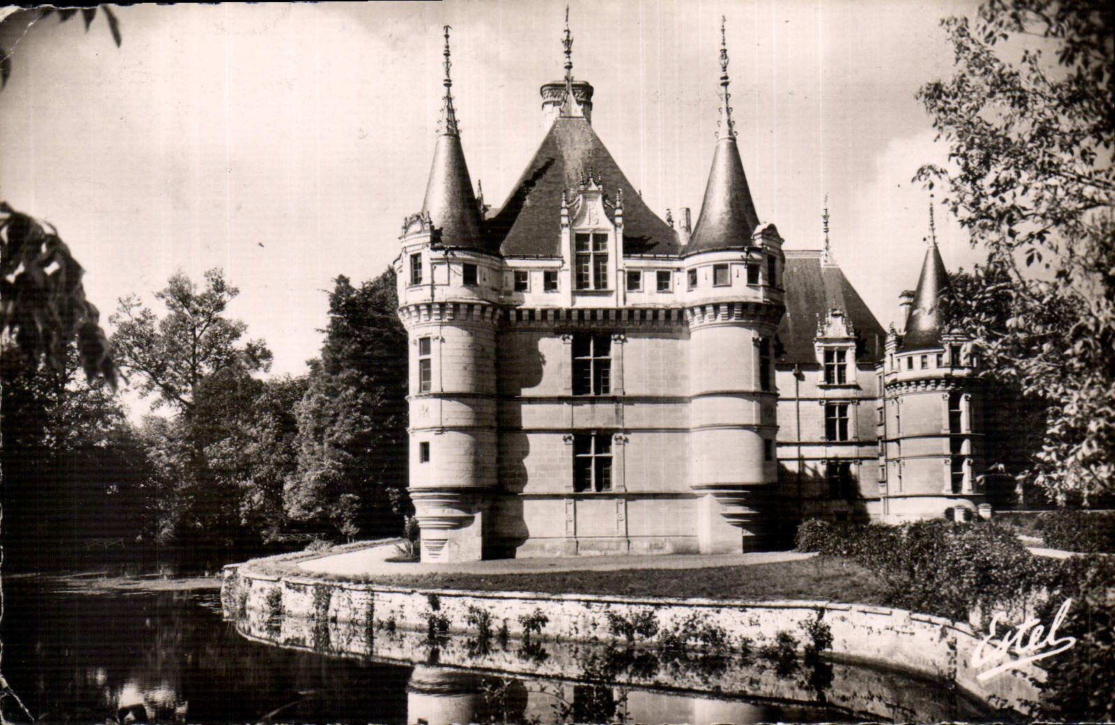 CPA Le Chateau d'Azay le Rideau Facade orientale 