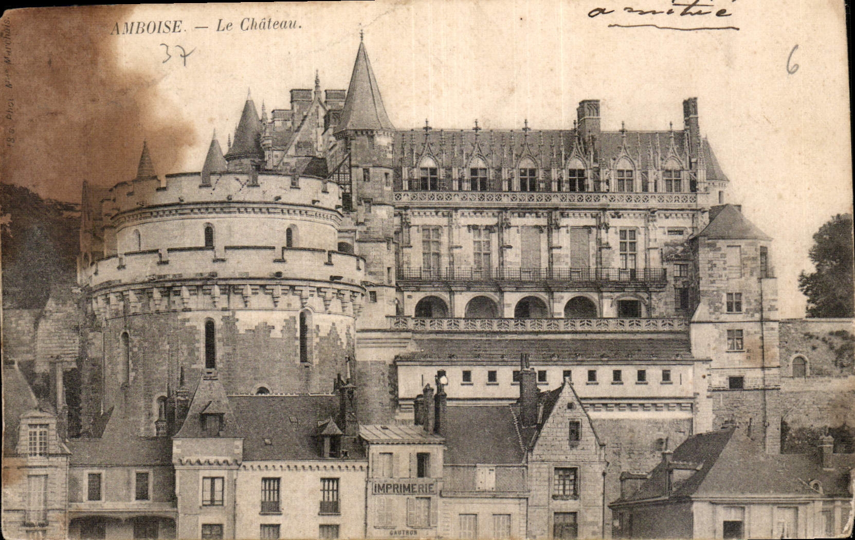 CPA Amboise Le Chateau 