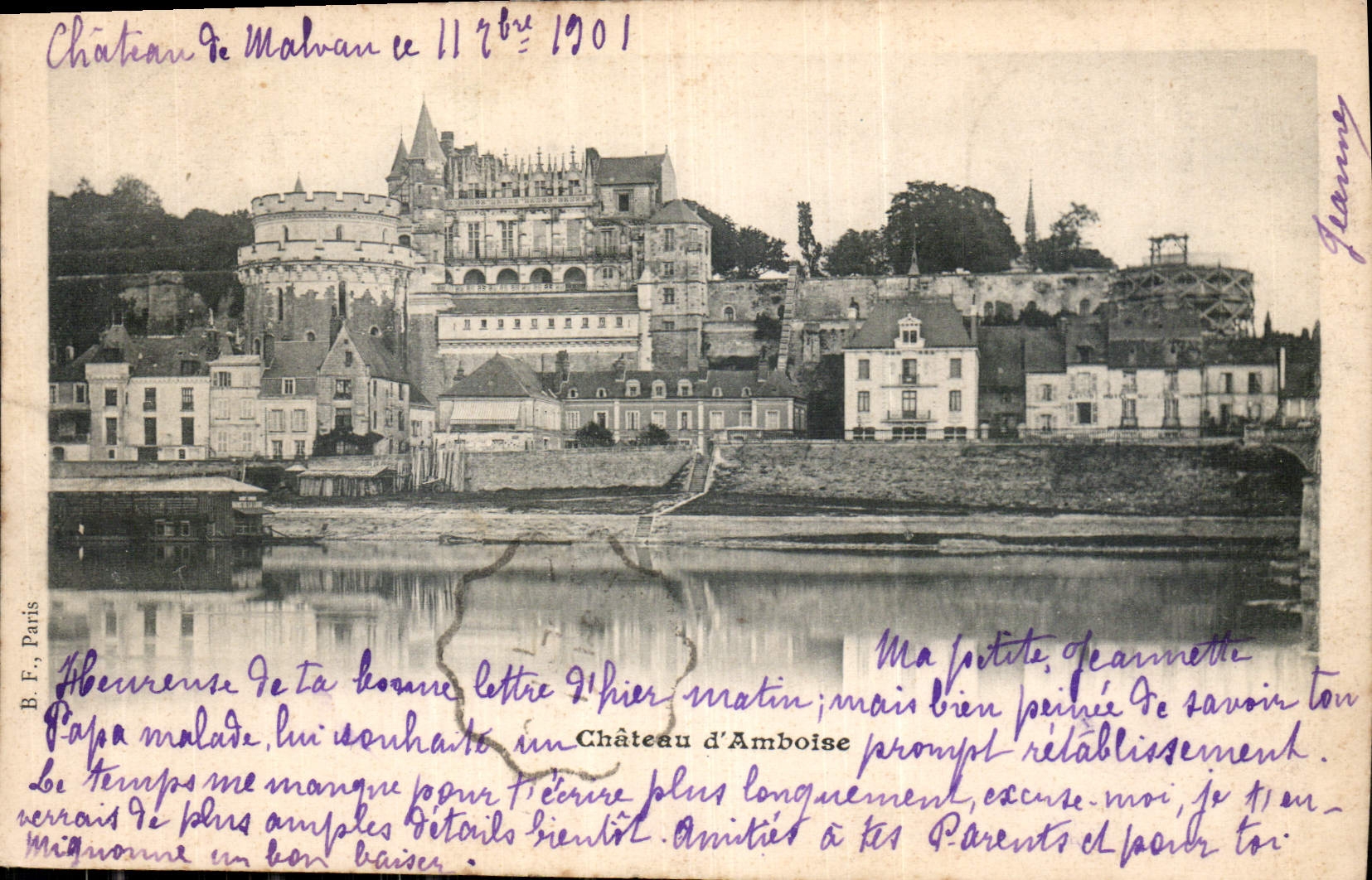 CPA Chaeau d'Amboise 