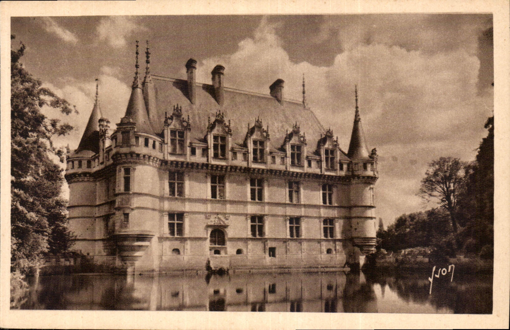CPA Les Chateaux de la Loire Azay le Rideau Indre et Loire 