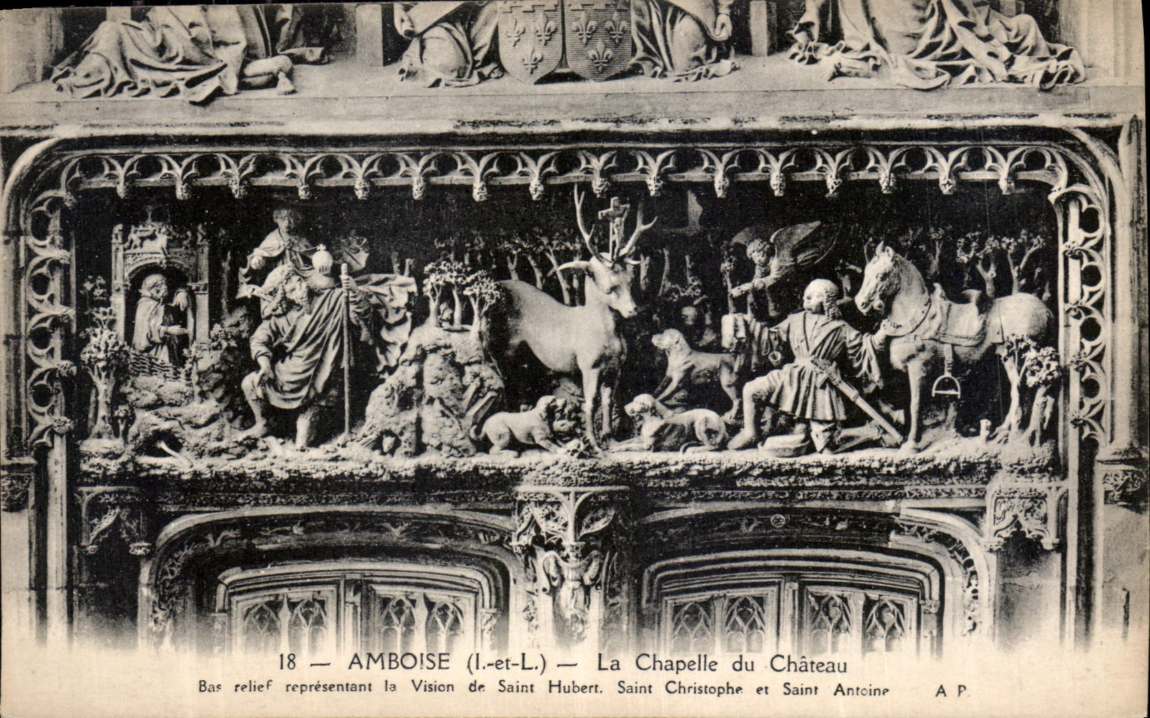 CPA Amboise I et L La Chapelle du Chateau 