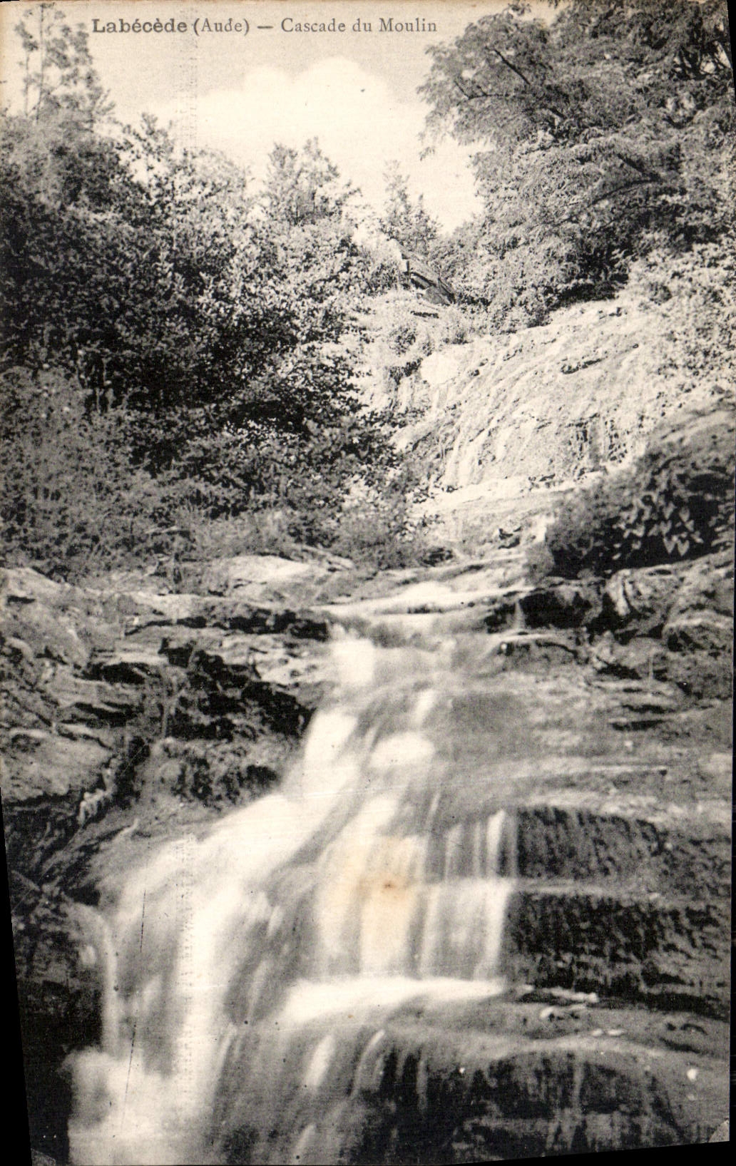 CPA Labecede Aude Cascade du Moulin