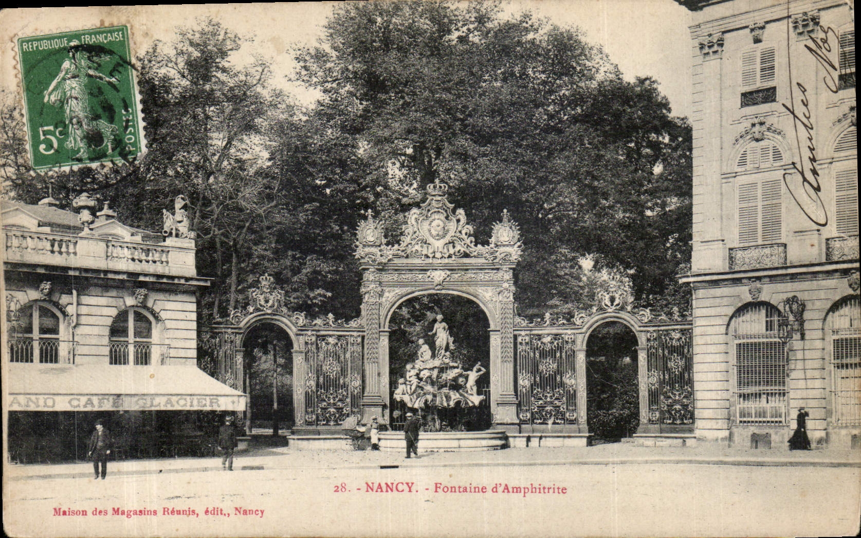CPA Nancy Fontaine d'Amphitrite 
