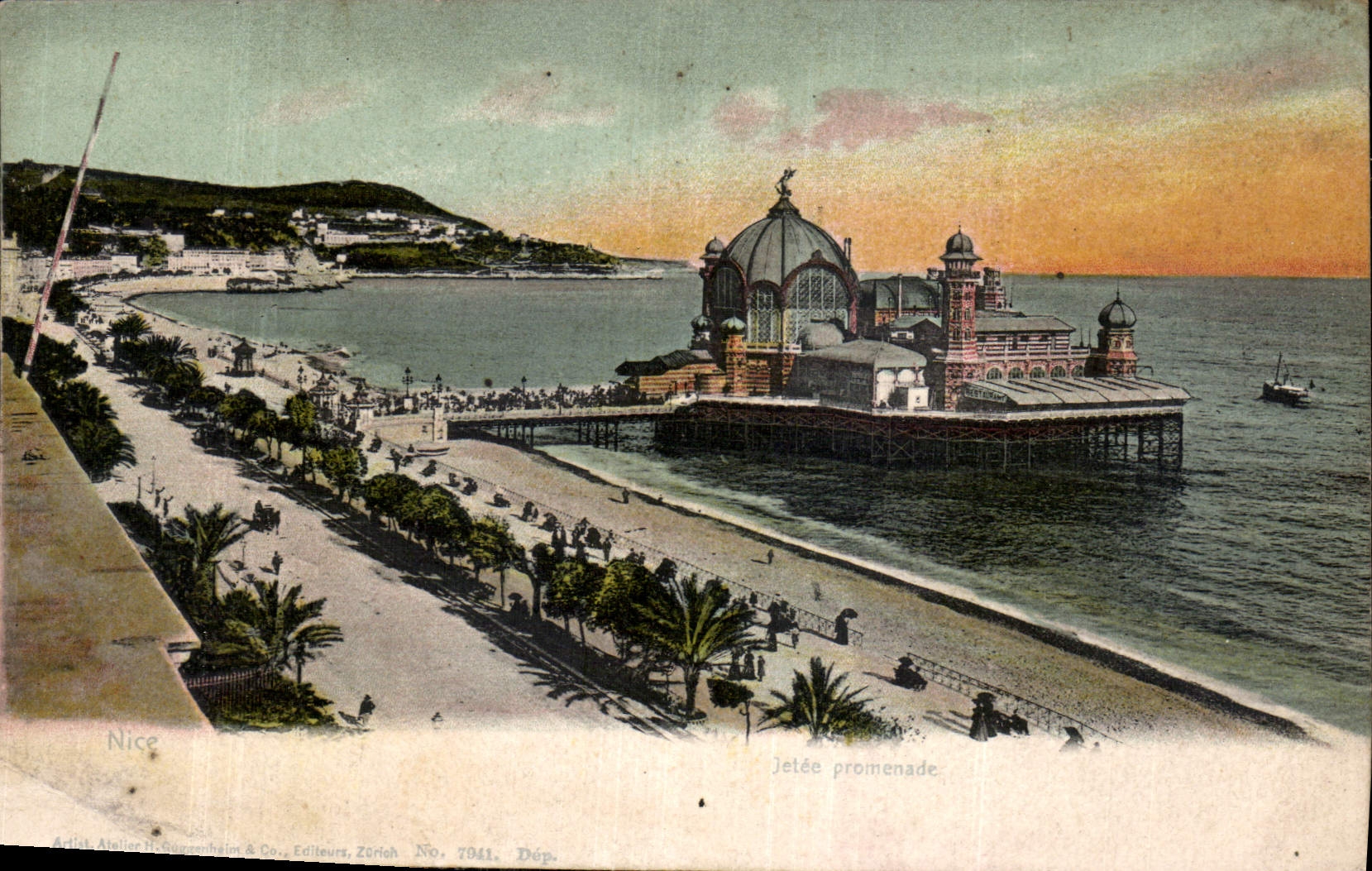 CPA Nice Jetee Promenade 