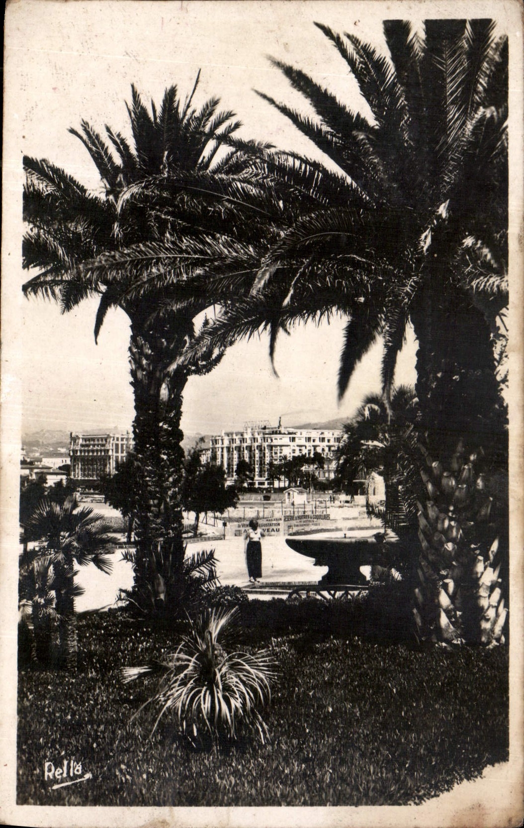 CPA Cannes le Parc Albert Ier 