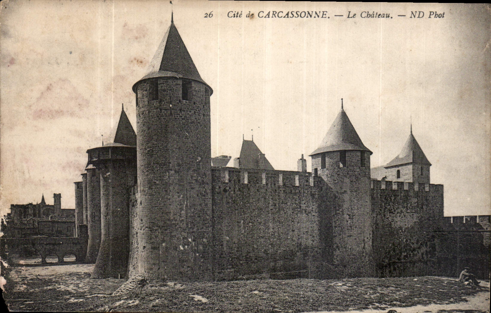 CPA Cite de Carcassonne le Chateau 