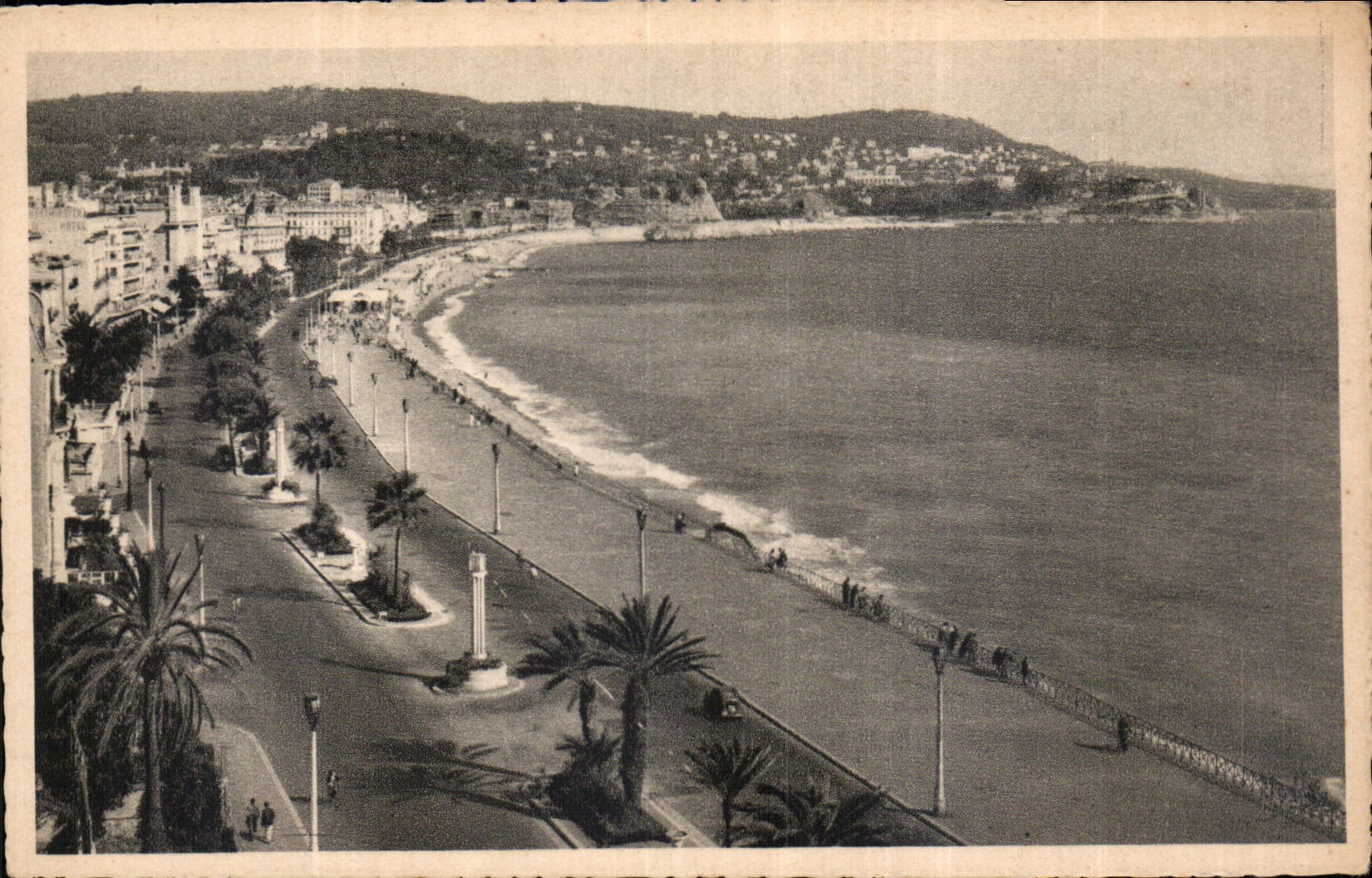 CPA La Cote d'Azur Nice la Promenade des Anglais