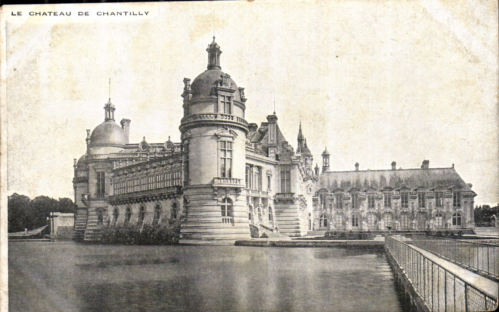CPA Le Chateau de Chantilly 