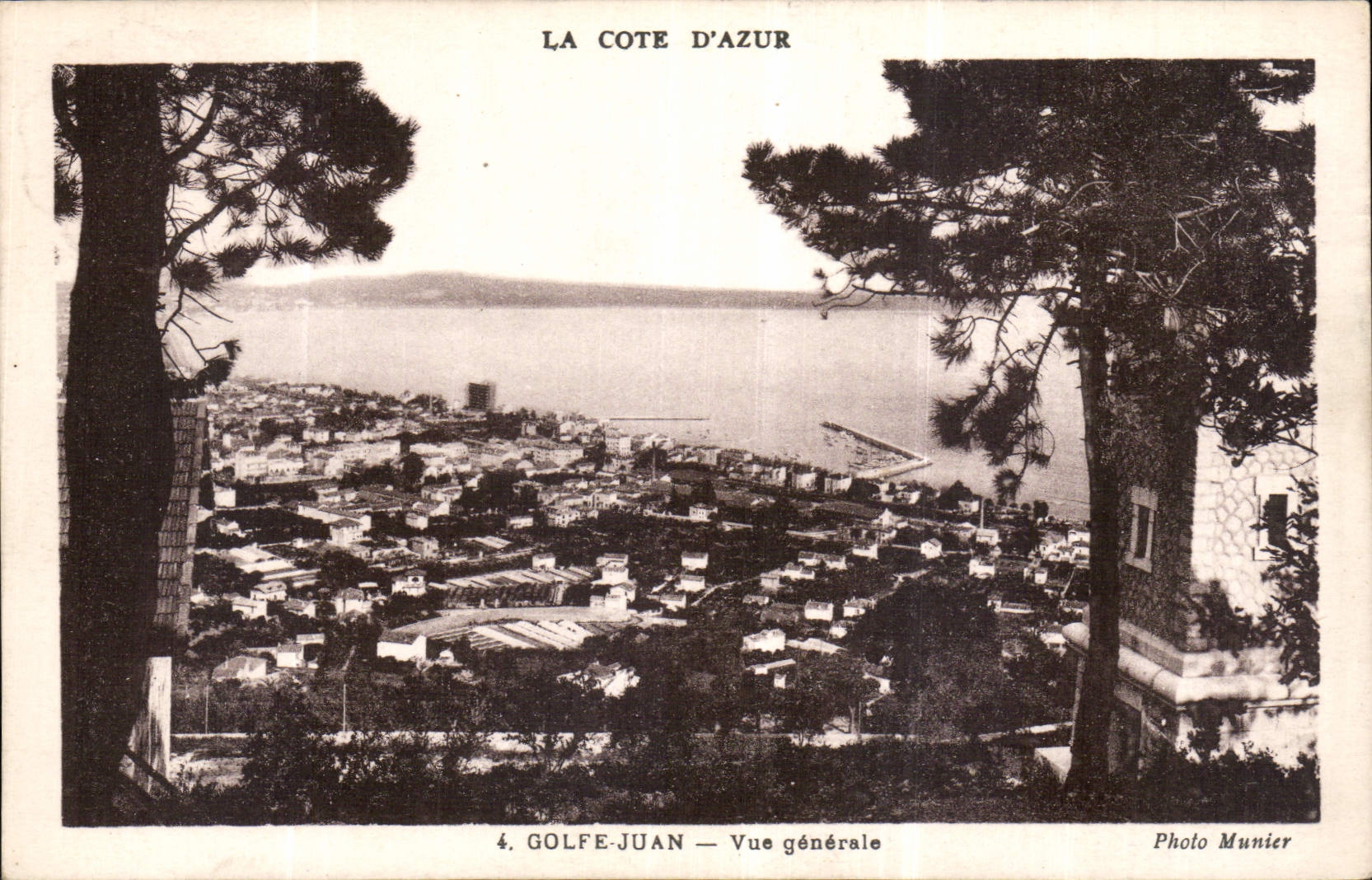 CPA Golfe juan vue generale 