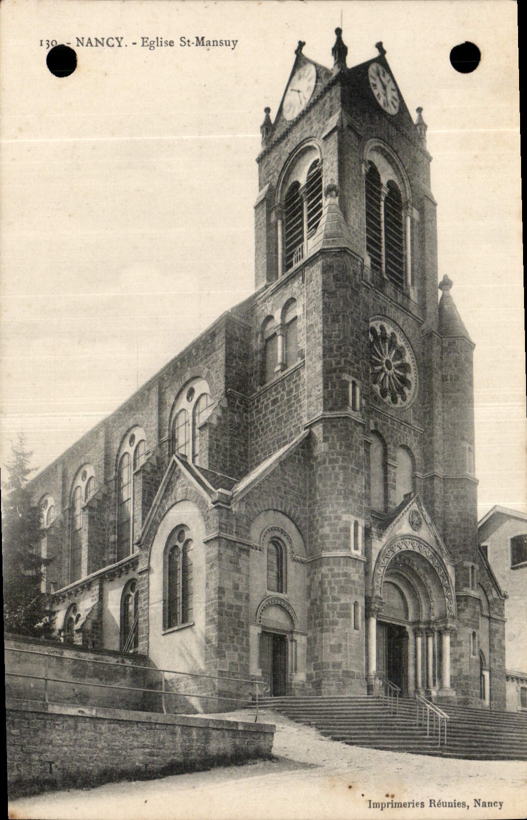 CPA Nancy Eglise St Mansuy 