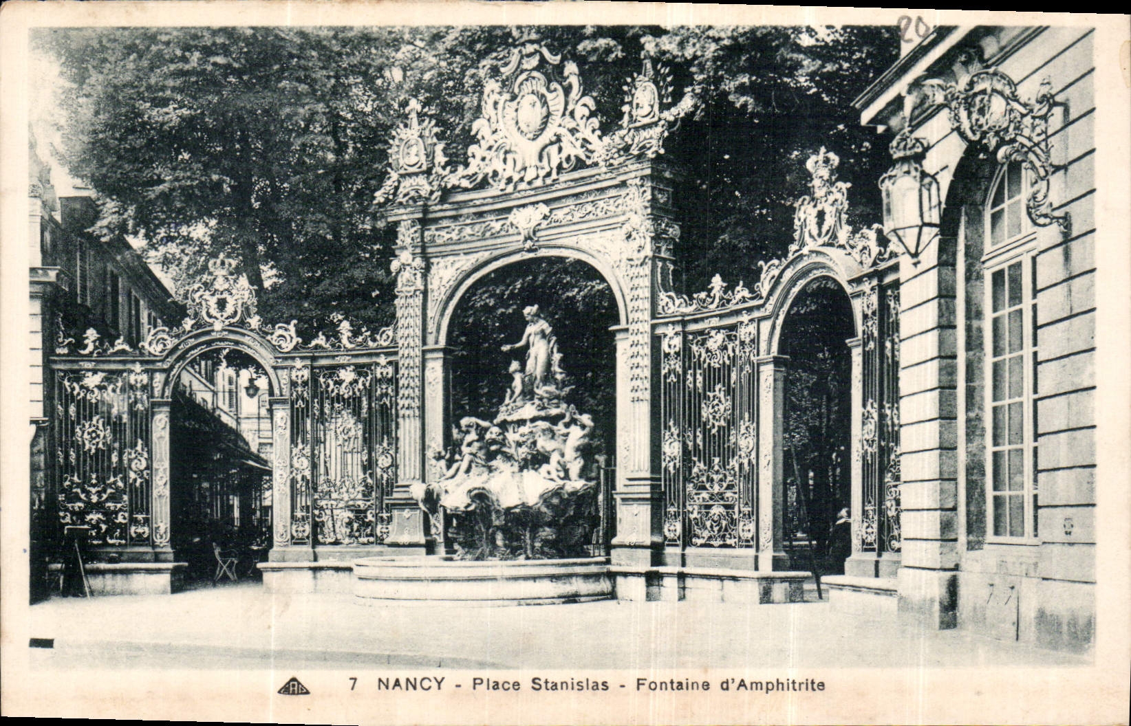 CPA Nancy Place Stanislas Fontaine d'Amphitrite 