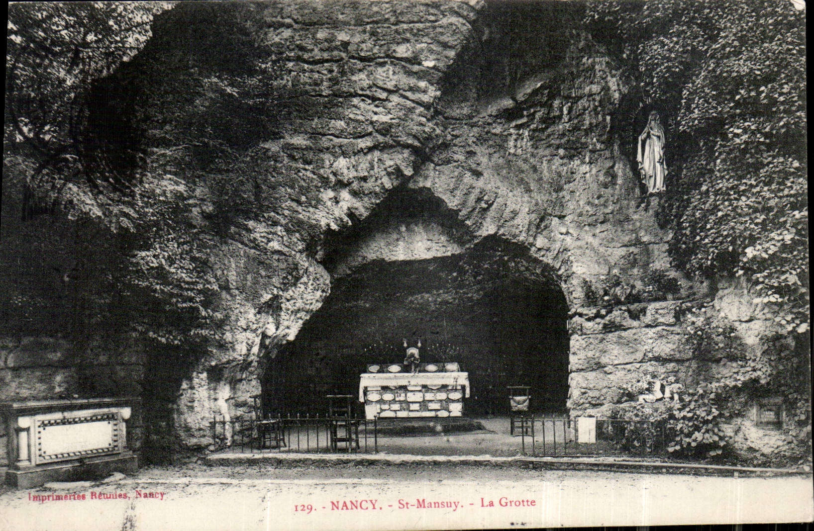 CPA Nancy St Mansuy la Grotte 