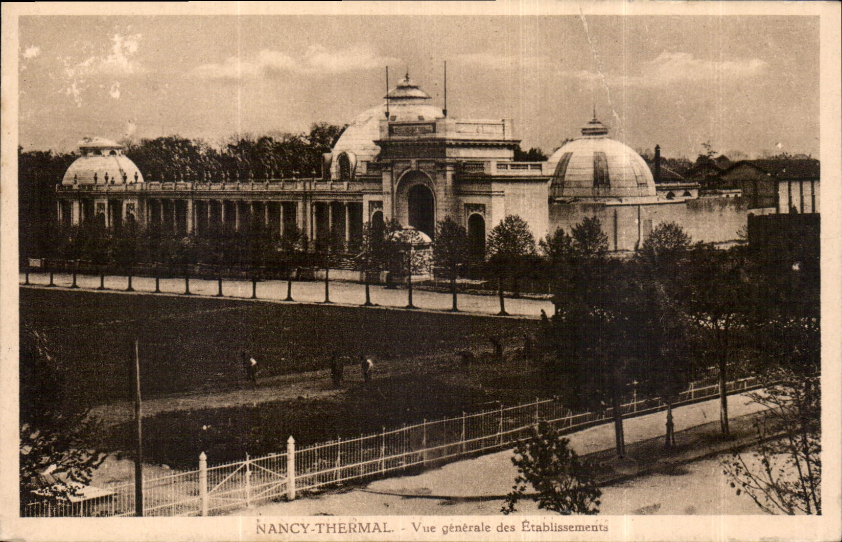 CPA Nancy Thermal vue generale des etablissements 