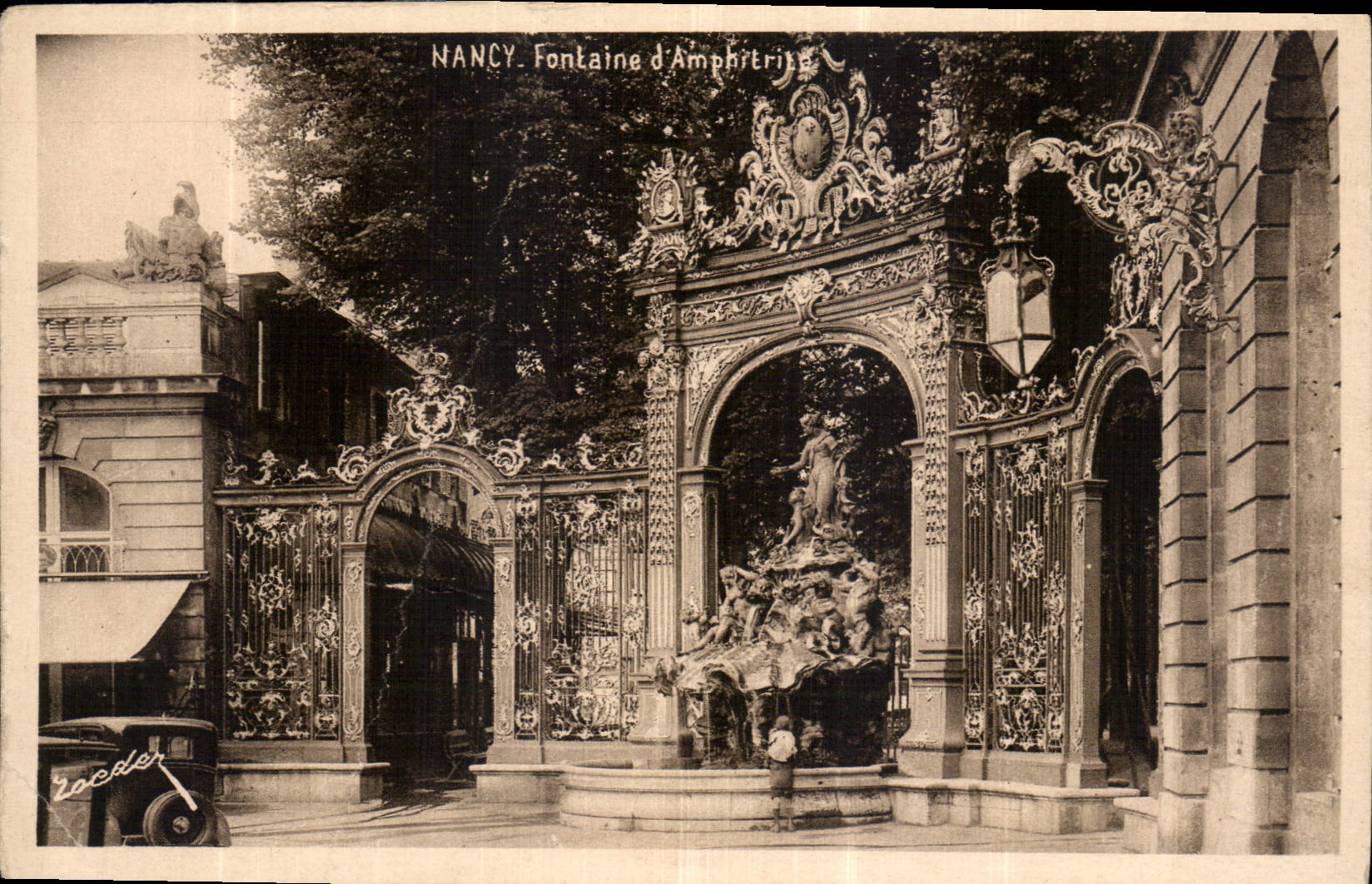 CPA Nancy Fontaine d'Amphitrite 