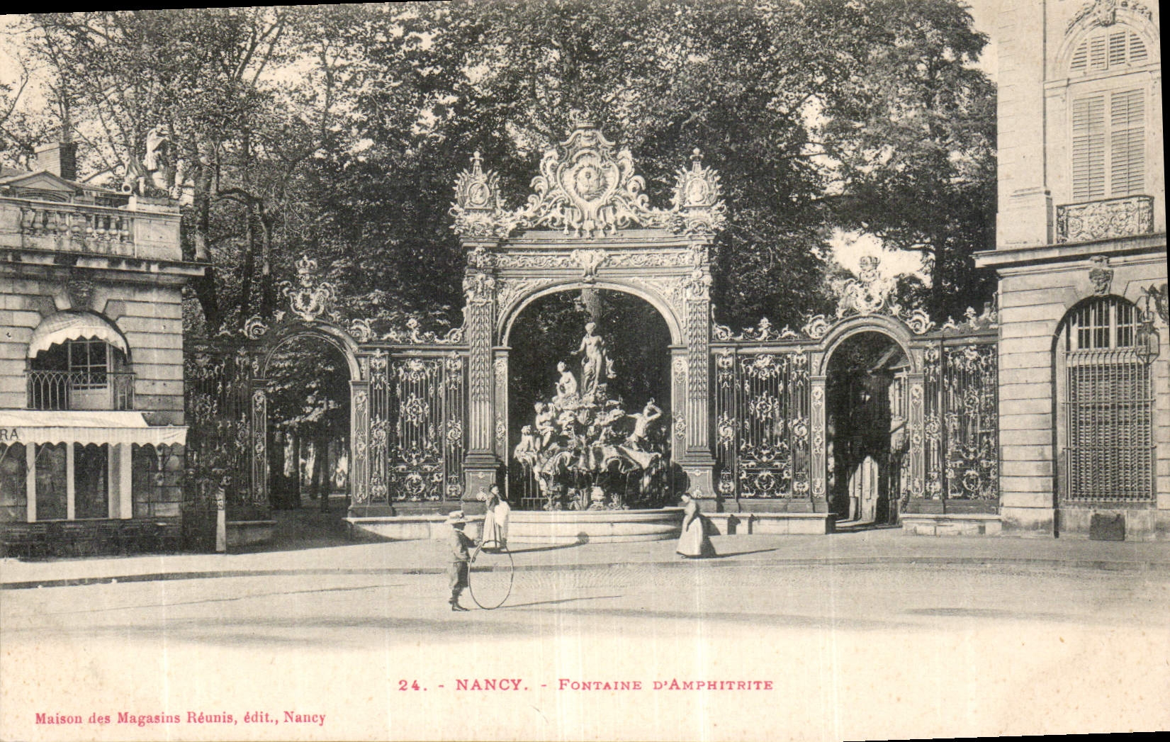 CPA Nancy Fontaine d'Amphitrite 