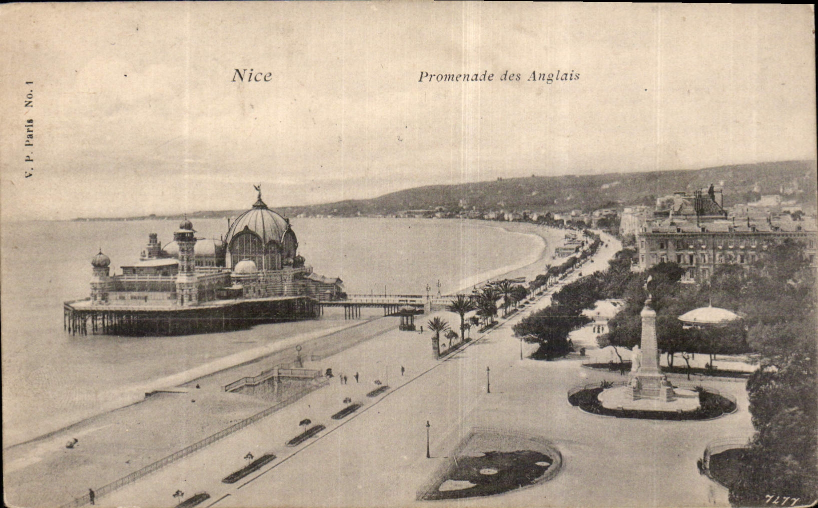 CPA Nice Promenade des Anglais 