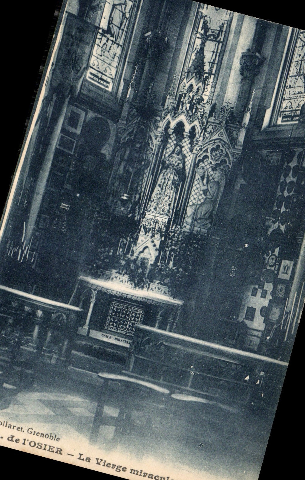 CPA Notre Dame de l'Osier la Vierge Miraculeuse 