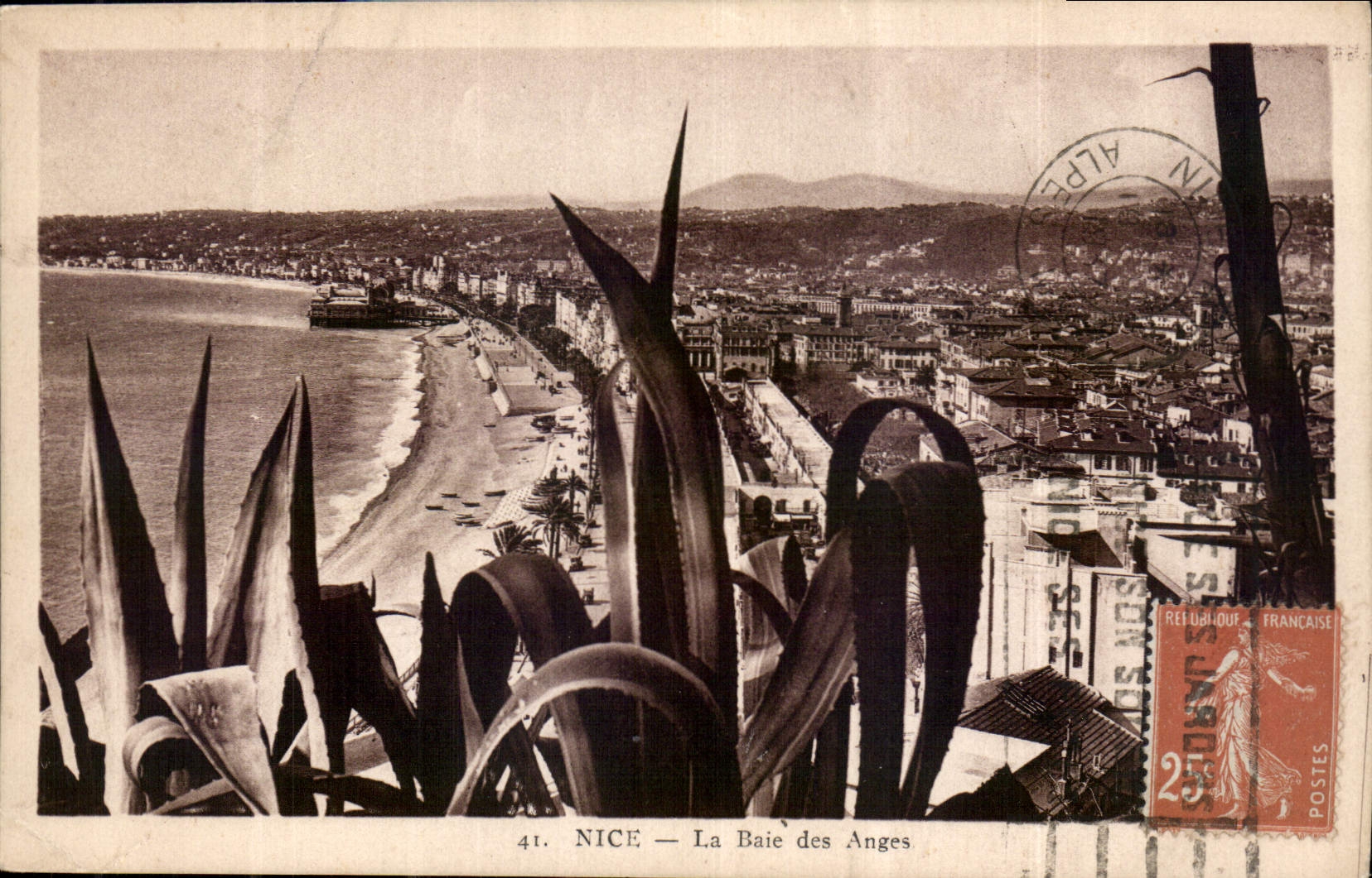CPA Nice La Baie des Anges 