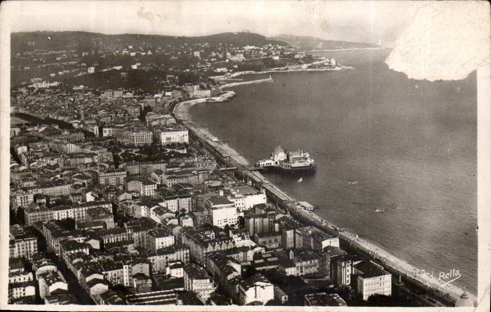 CPA Nice Vue aerienne 