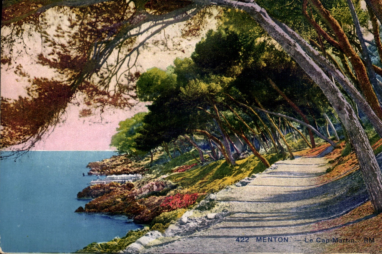 CPA Menton Le Cap Martin 