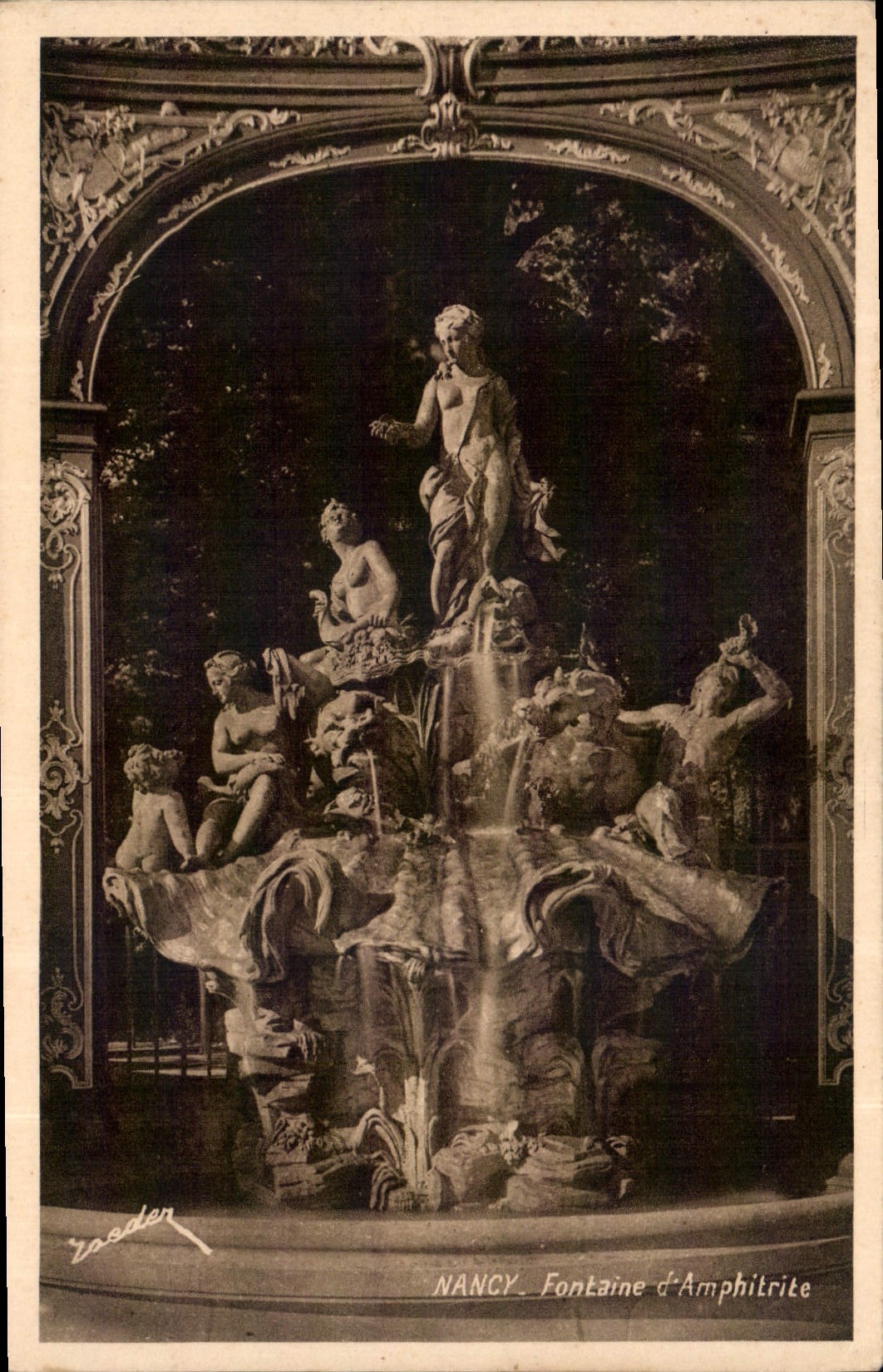 CPA Nancy Fontaine d'Amphitrite 