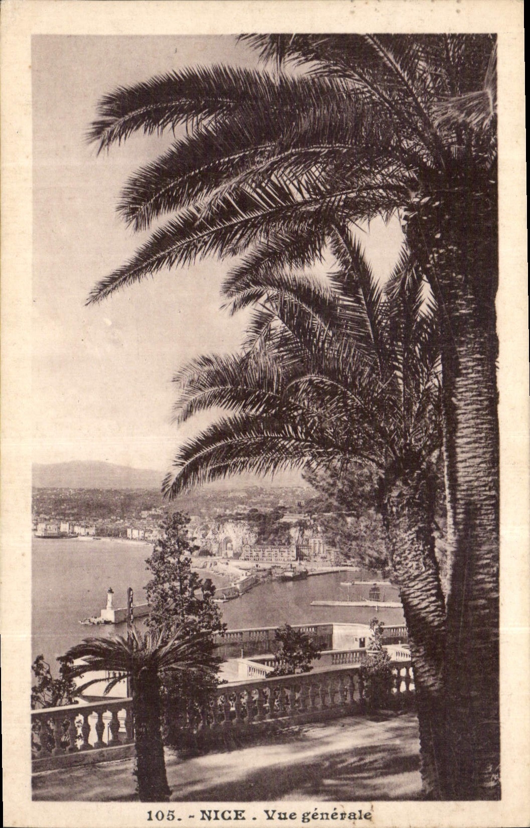 CPA Nice vue generale 