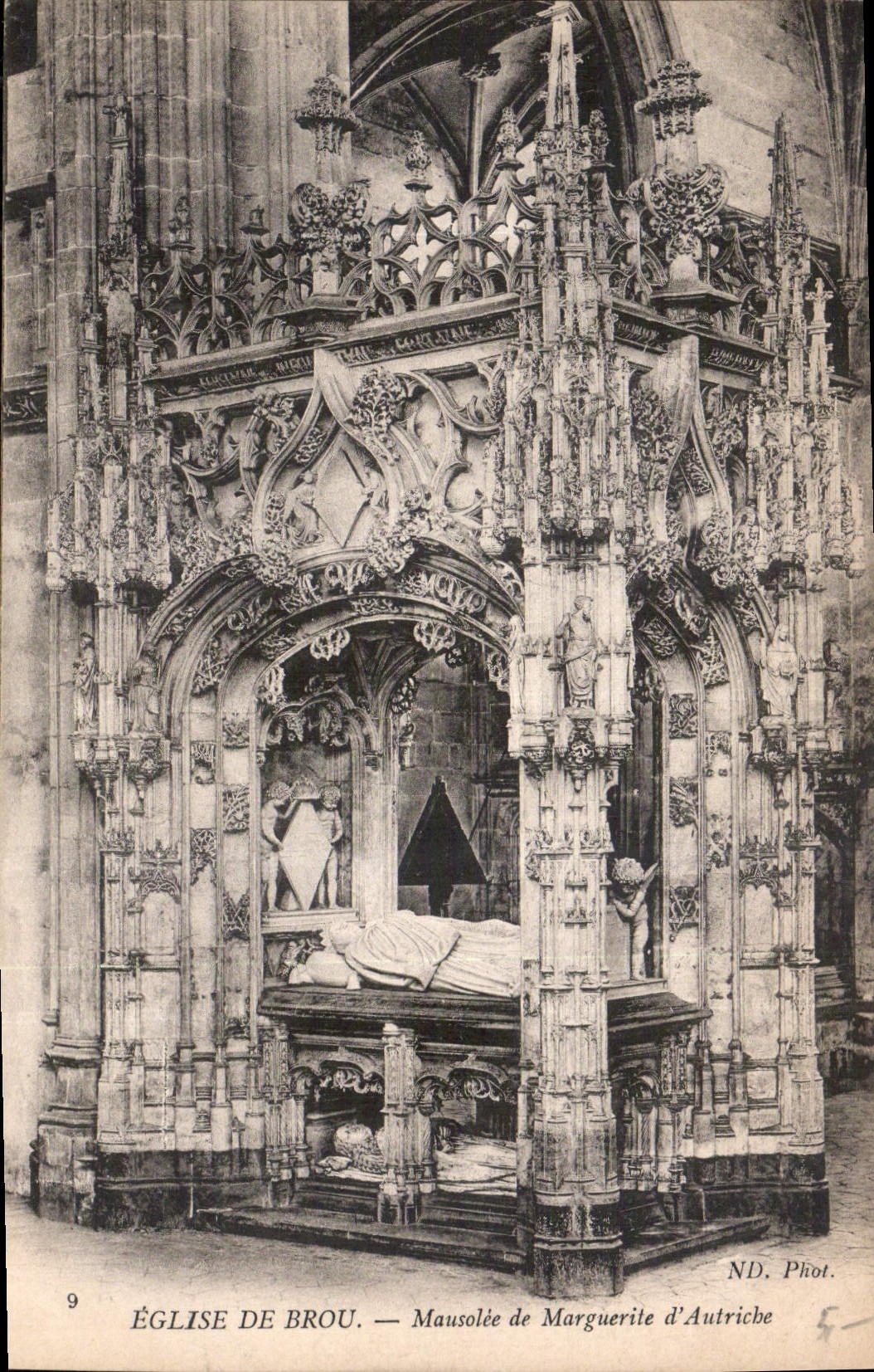 CPA Eglise de Brou Mausolee de Marguerite d'Autriche 