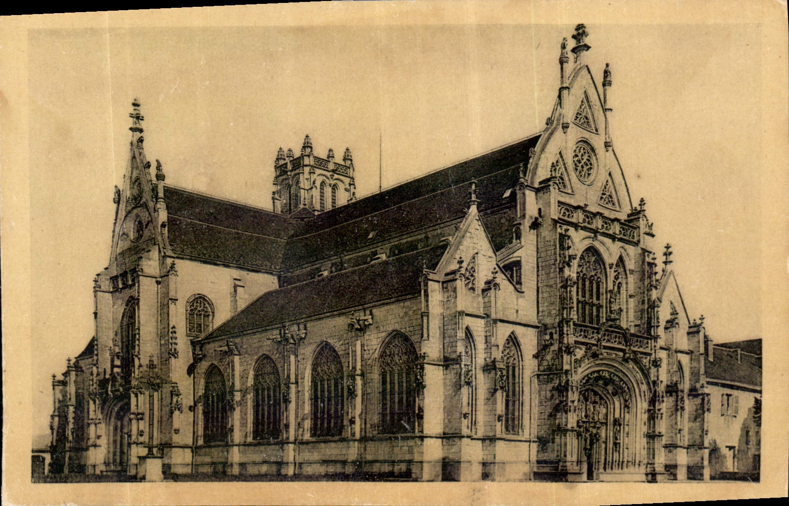 CPA Eglise de Brou 