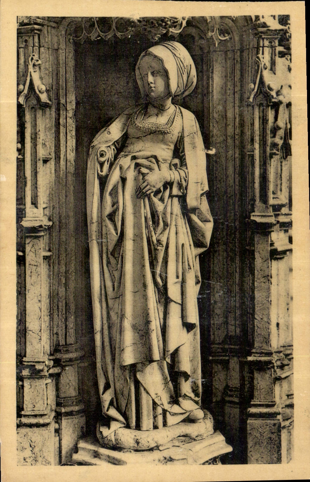 CPA Eglise de Brou Tombeau de Philibert le Beau une des vertus du Prince 