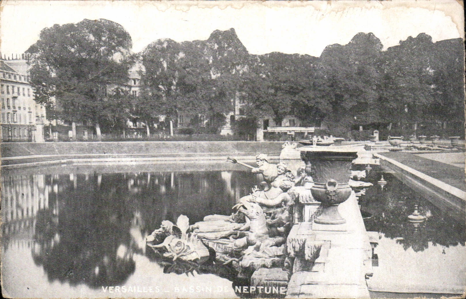 CPA Versailles Bassin de Neptune 