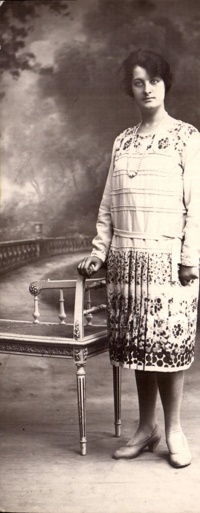 CARTE PHOTO Femme Vesoul