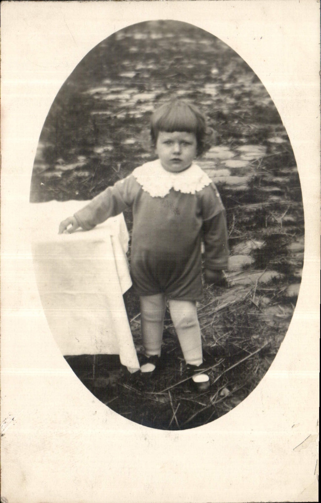 CARTE PHOTO Enfant Bebe