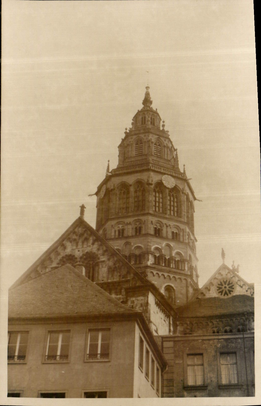 CARTE PHOTO Ville Allemagne