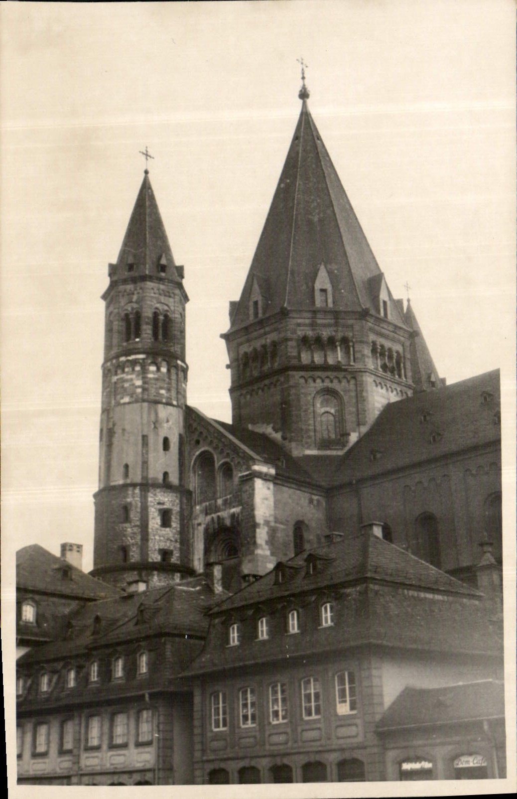CARTE PHOTO Ville Allemagne
