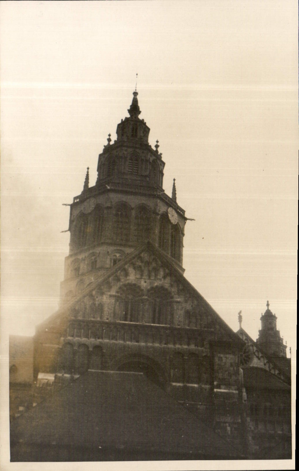 CARTE PHOTO Ville Allemagne