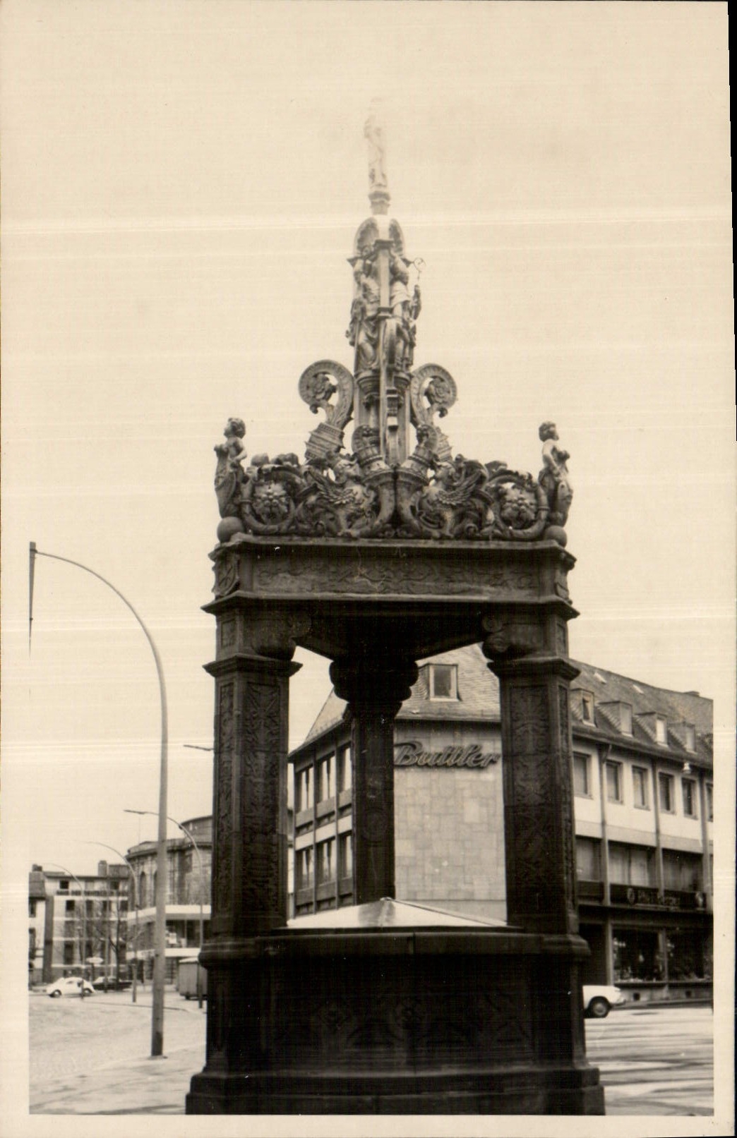 CARTE PHOTO Ville Allemagne