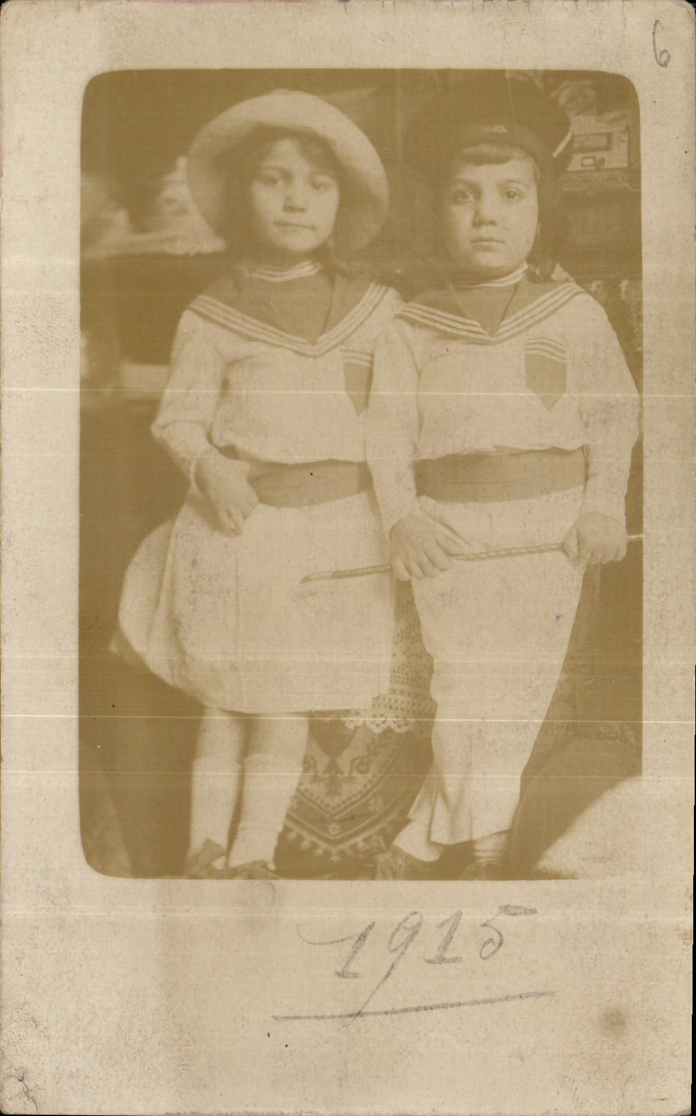 CARTE PHOTO Enfants