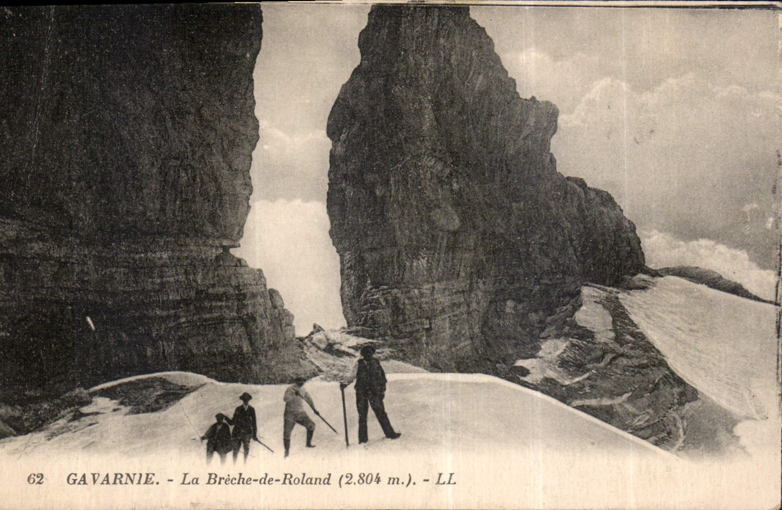 CPA Gavarnie La Breche de Roland 