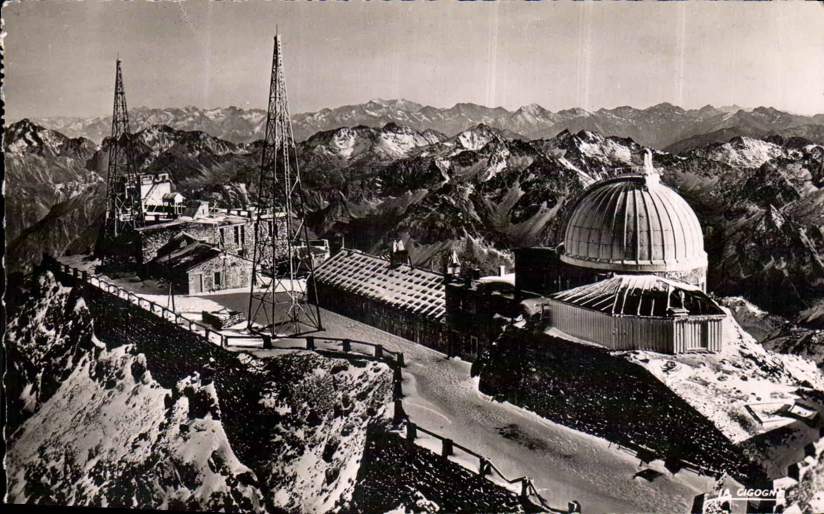 CPA Luz Saint Sauveur H P observatoire du Pic du Midi 