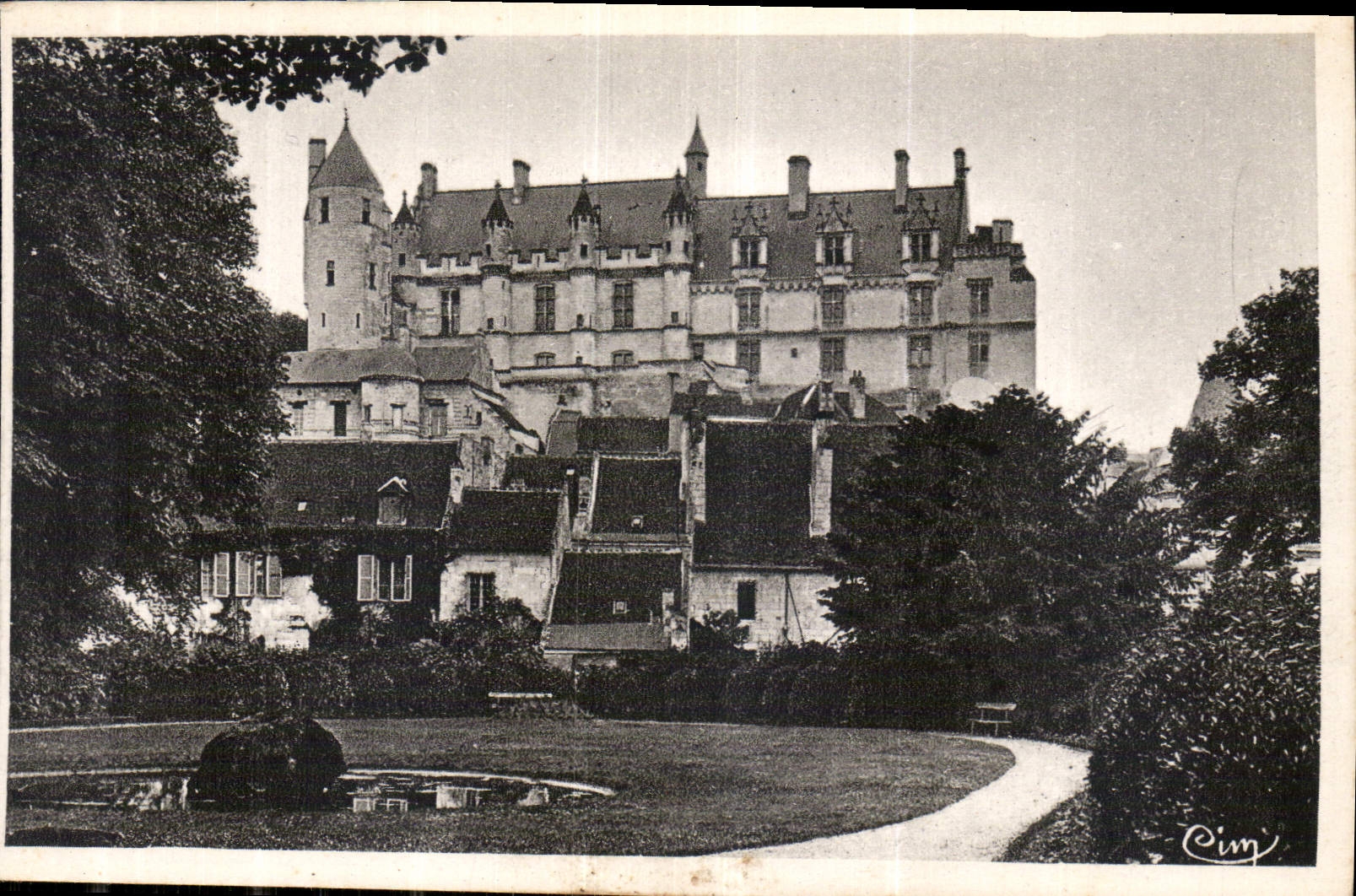 CPA Chateau de Loches I et L 