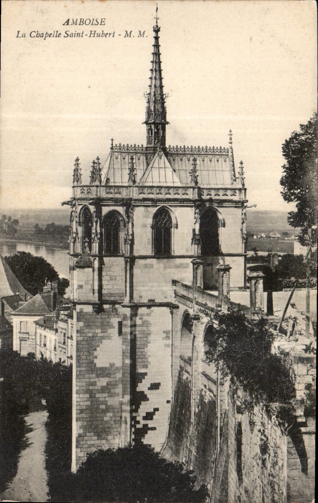 CPA Amboise la Chapelle Saint Hubert 