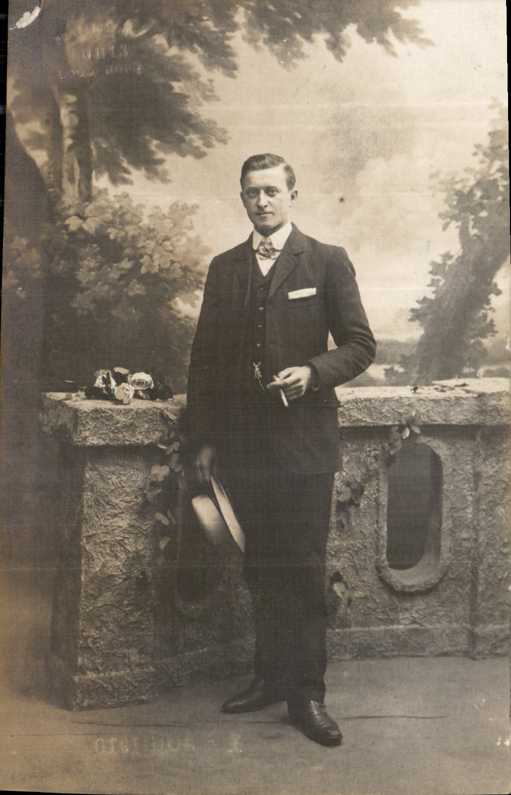 CARTE PHOTO Homme Loos Nord